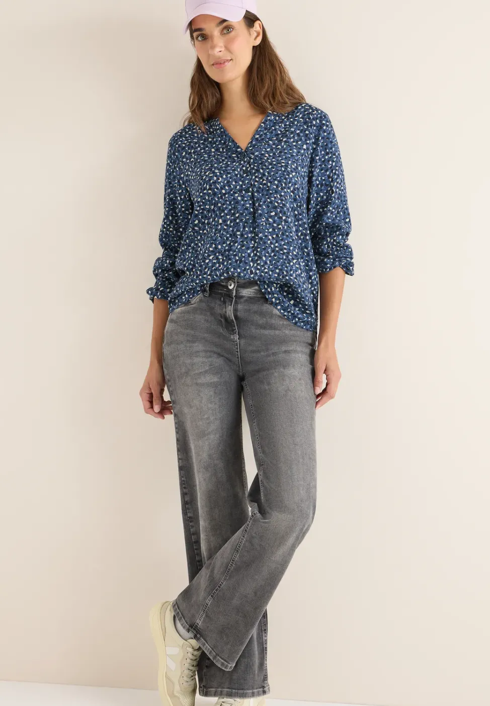 Blouse à motifs