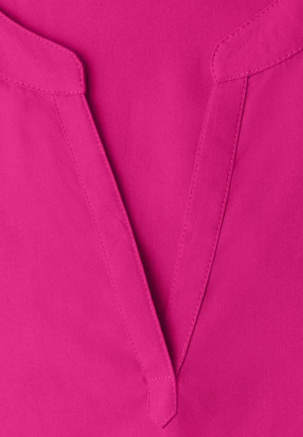 Blouse à épaules tombantes avec col fendu