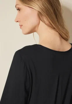 Blouse à structure mixte