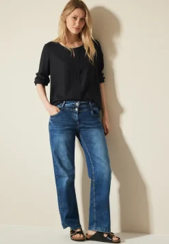 Blouse à structure mixte