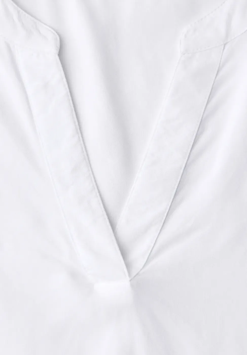 Blouse avec col fendu et turn-up
