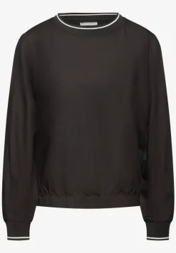 Blouse avec détails de bande