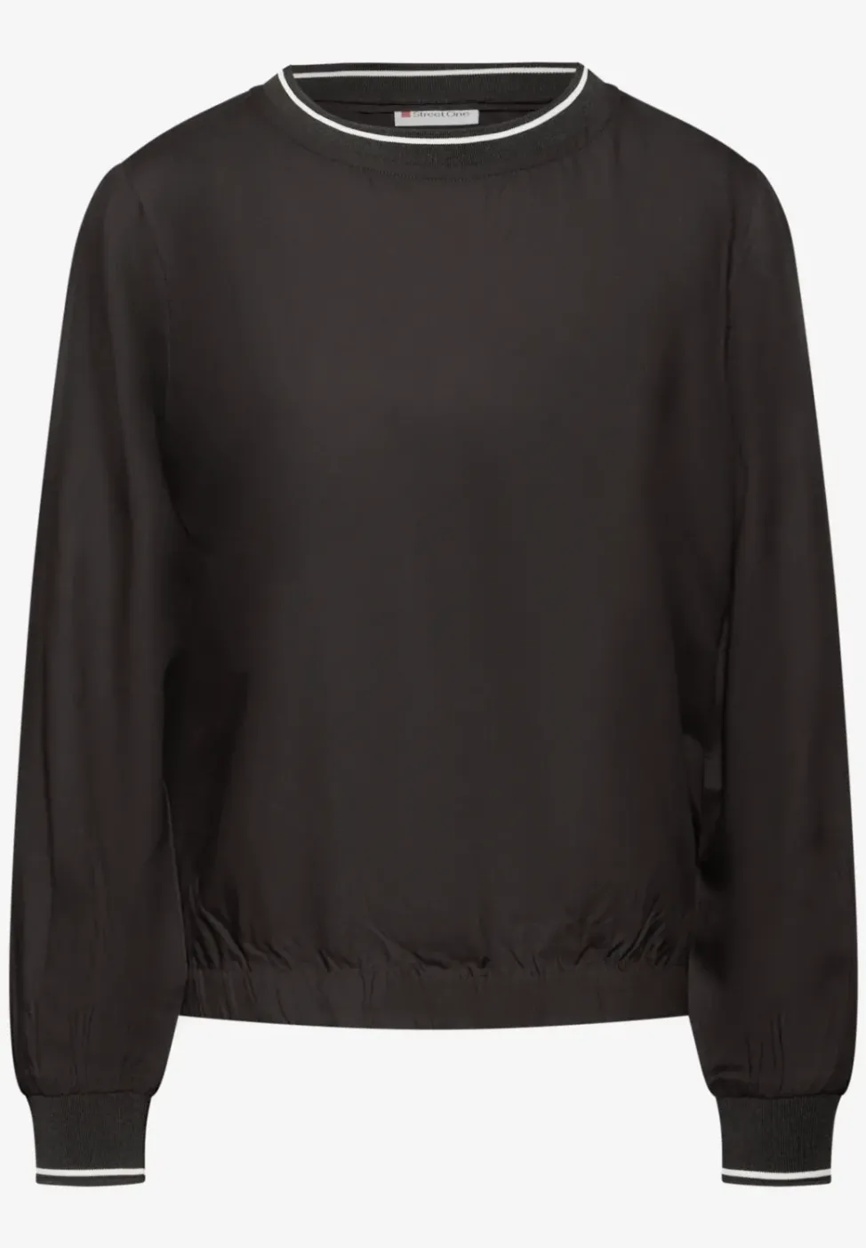 Blouse avec détails de bande