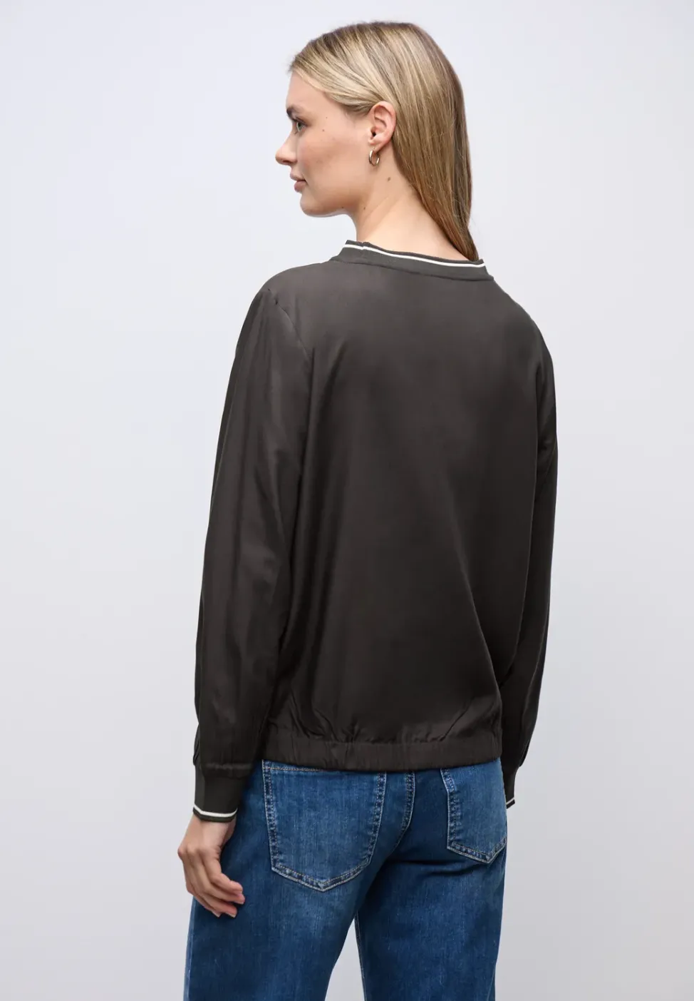 Blouse avec détails de bande