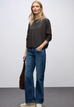 Blouse avec détails de bande