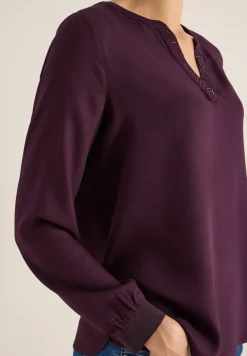 Blouse avec détails scintillants