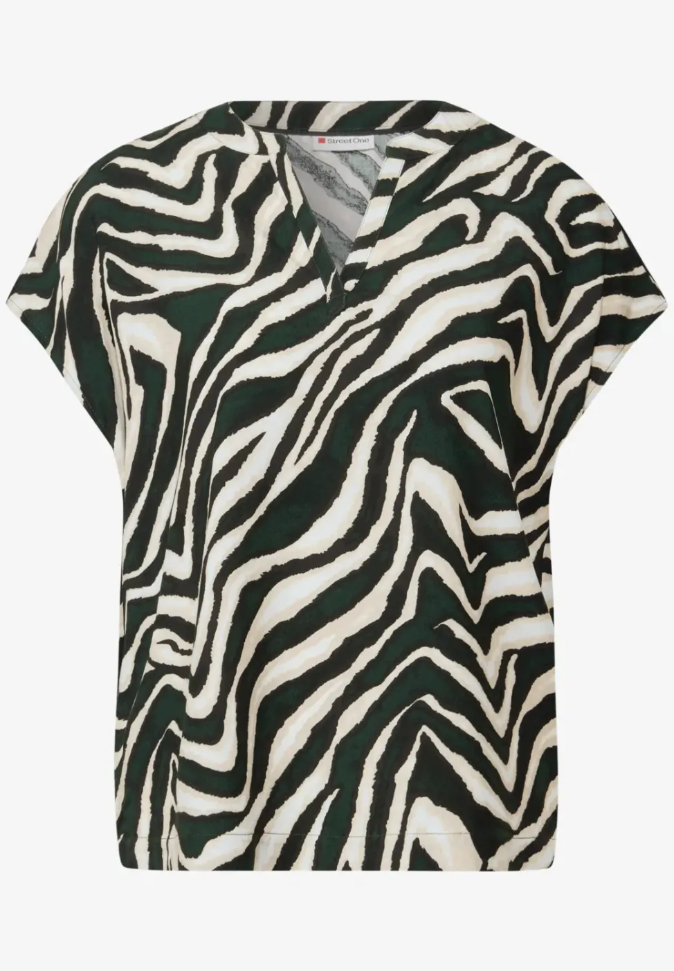 Blouse avec motif zèbre