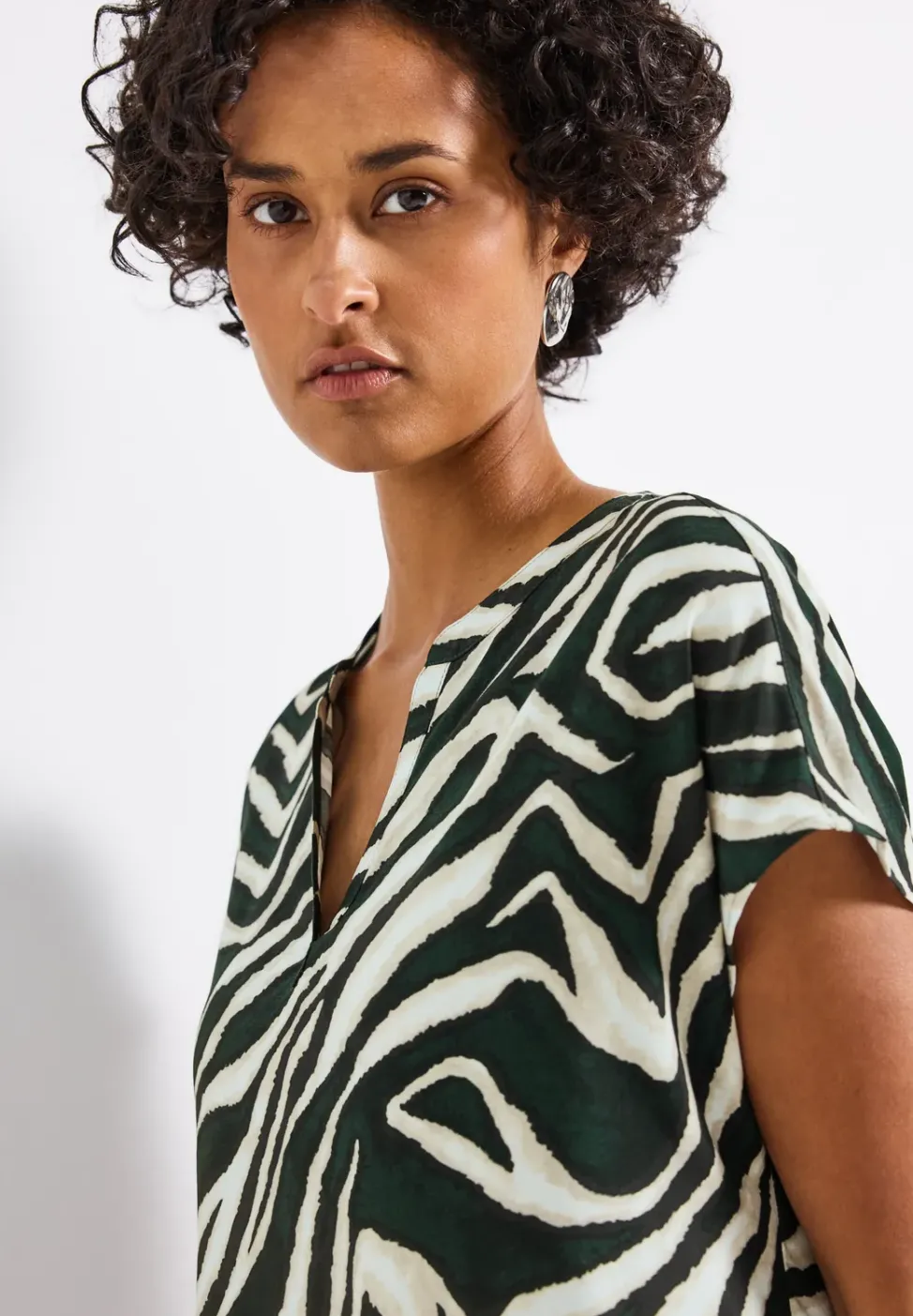 Blouse avec motif zèbre