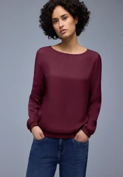 Blouse avec ourlet élastique