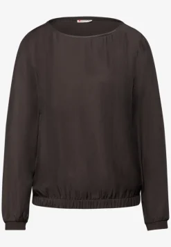 Blouse avec ourlet élastique