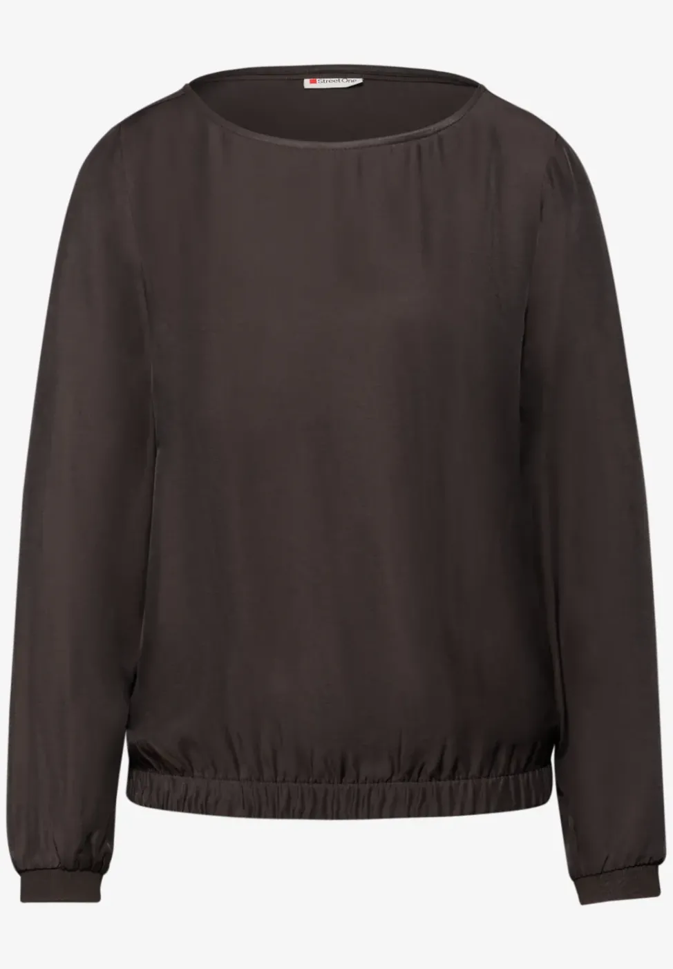 Blouse avec ourlet élastique