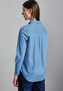 Blouse d'affaires rayée
