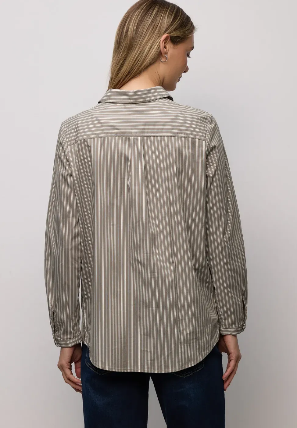 Blouse d'affaires rayée