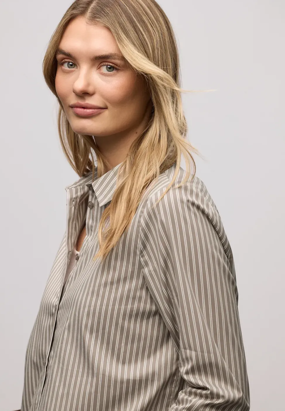 Blouse d'affaires rayée