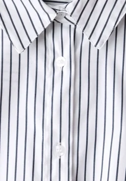 Blouse d'affaires rayée