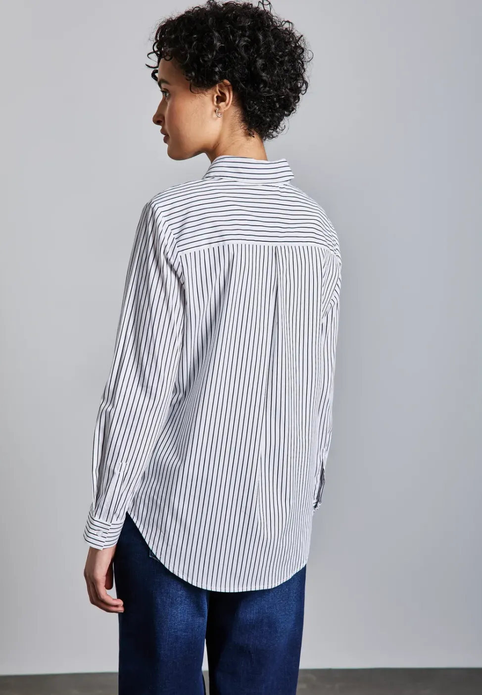 Blouse d'affaires rayée