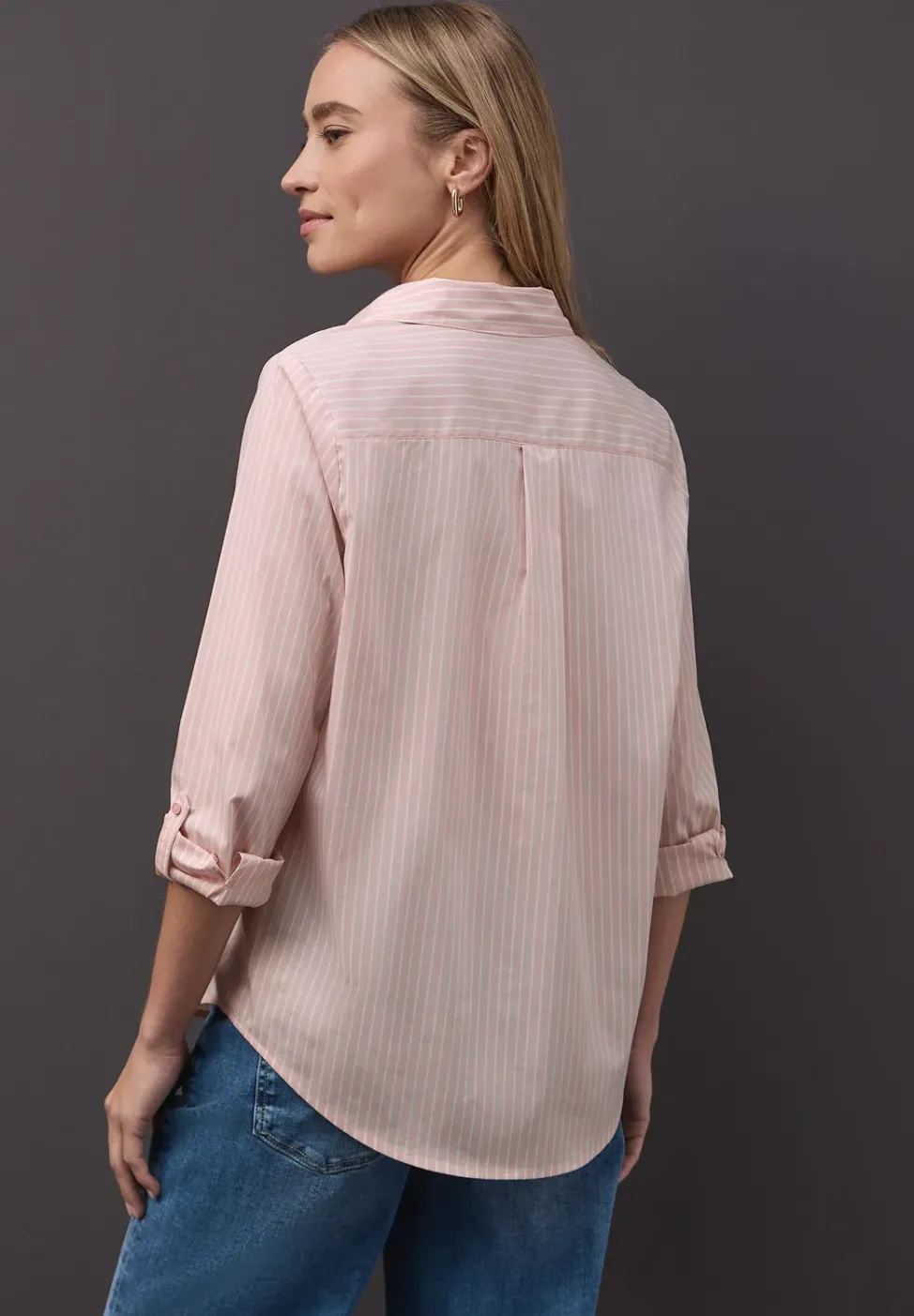 Blouse d'affaires rayée
