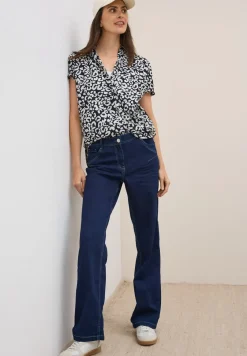 Blouse en coton à motifs