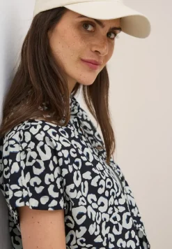 Blouse en coton à motifs