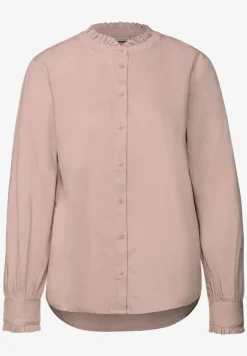 Blouse en coton avec volants