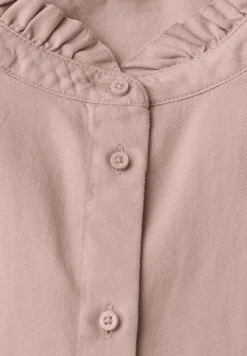 Blouse en coton avec volants