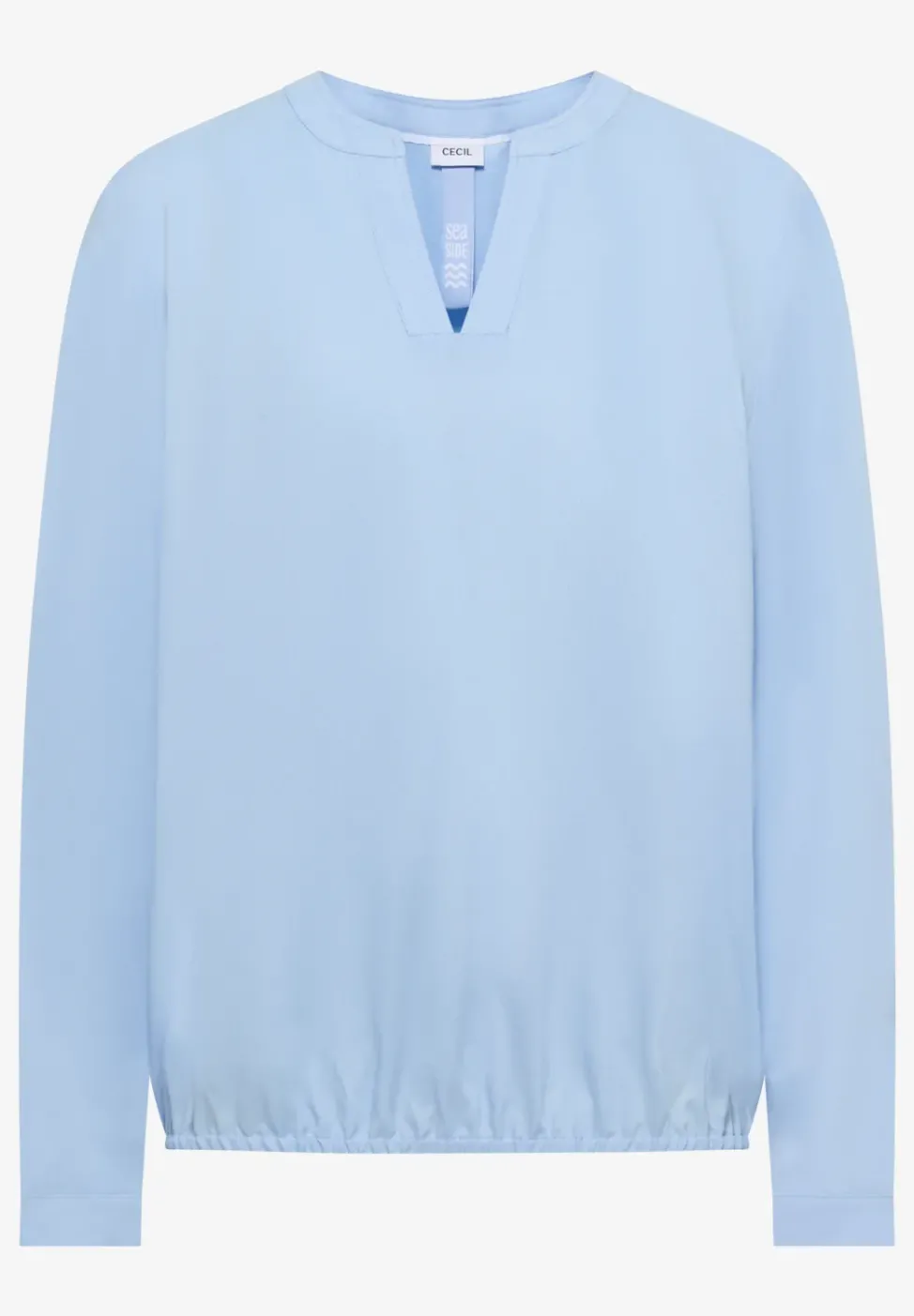 Blouse en couleur unie