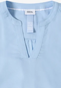 Blouse en couleur unie