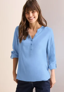 Blouse en couleur unie