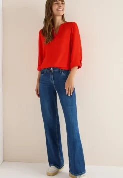 Blouse en couleur unie