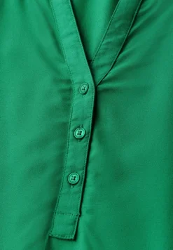 Blouse en couleur unie