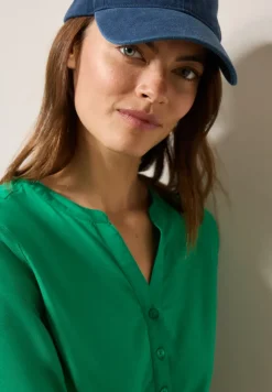 Blouse en couleur unie