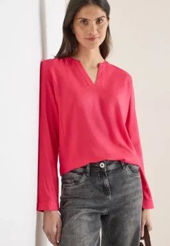 Blouse en couleur unie