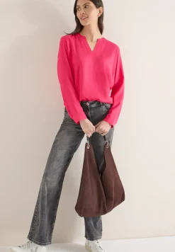Blouse en couleur unie