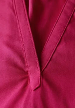 Blouse en couleur unie