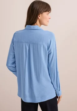 Blouse en couleur unie