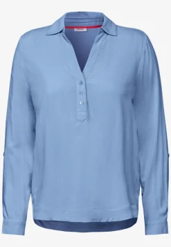 Blouse en couleur unie