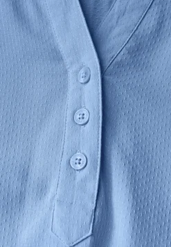 Blouse en couleur unie