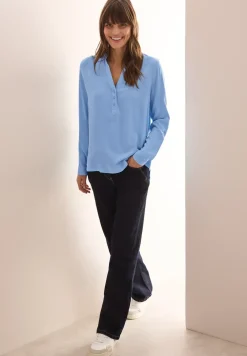 Blouse en couleur unie