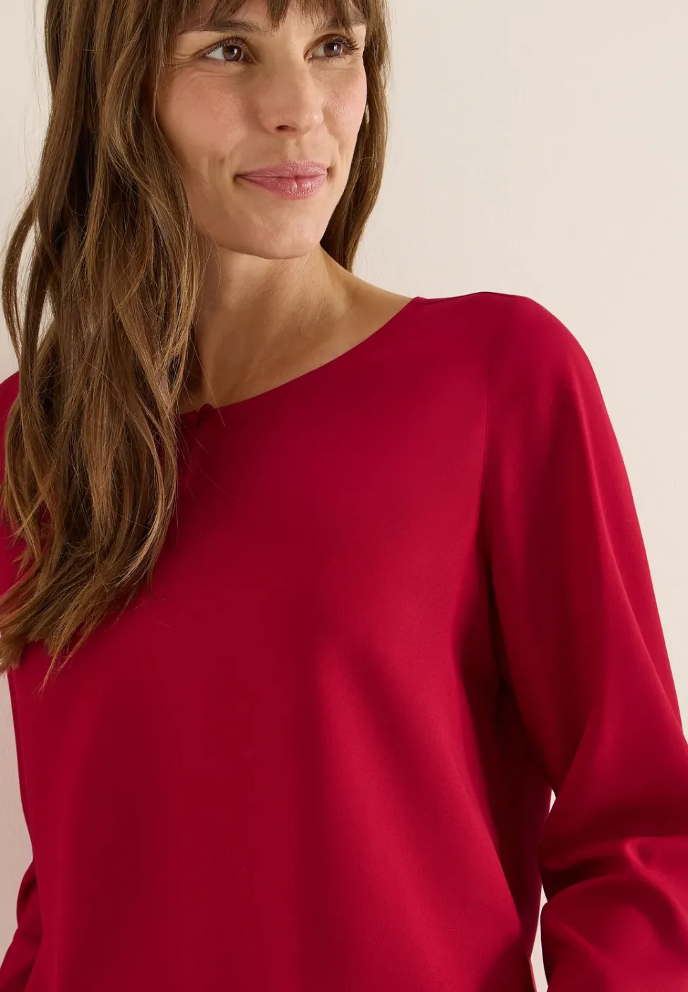 Blouse en couleur unie