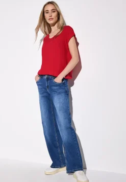 Blouse en couleur unie