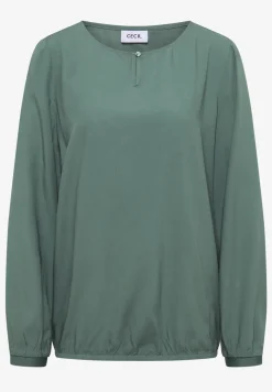 Blouse en couleur unie