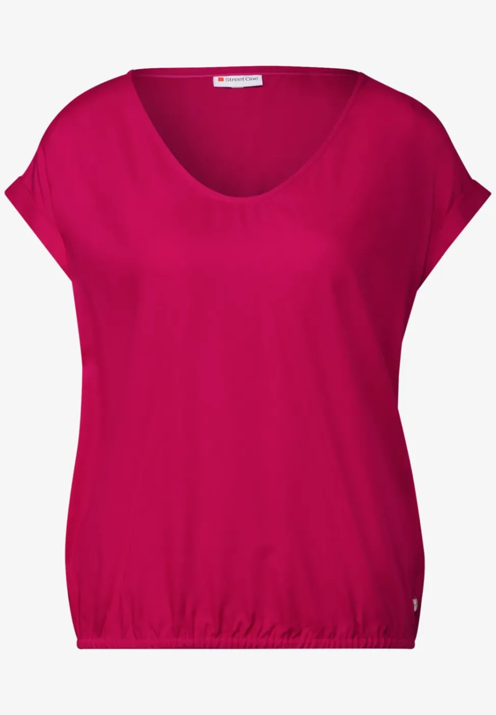 Blouse en couleur unie