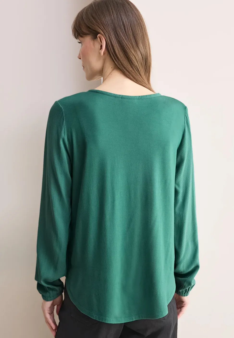Blouse en couleur unie