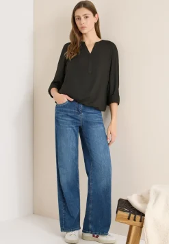 Blouse en couleur unie
