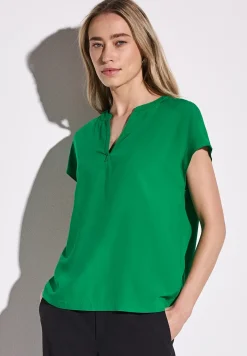 Blouse en couleur unie
