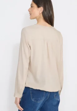 Blouse en couleur unie