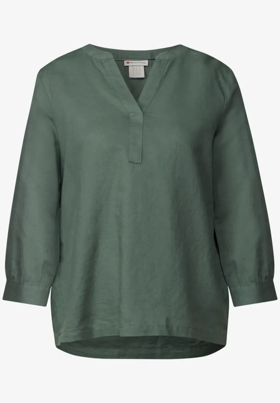 Blouse en couleur unie
