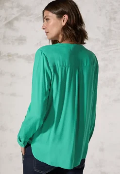 Blouse en couleur unie