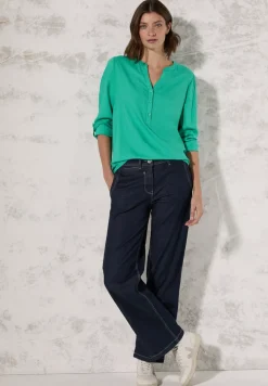 Blouse en couleur unie