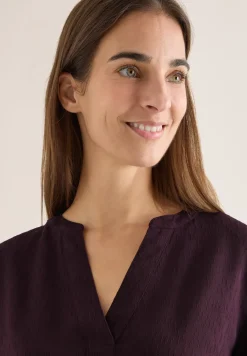 Blouse en couleur unie